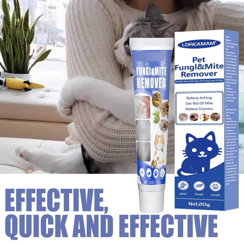 Dog Anti Mite Cream, Pet Mite Repellent Cream, dog mite remover, pet mite repellent cream, anti-itch treatment for pets, dog mite remover, mild, safe solution for the 20g - BeesActive Australia