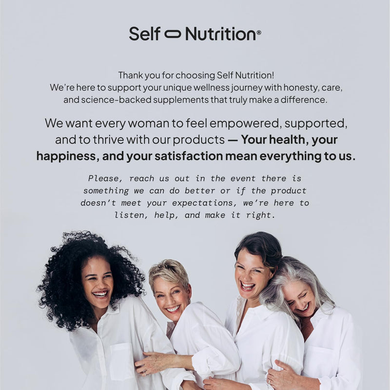 SELF NUTRITION Vegan Multivitamins for Women - Once Daily - 28 Nutrients - Boost Energy, Sleep, Hair, Skin, Nails & Reduce Cravings - Keto, Vegan, Gluten Free, Made in USA, 2-Months Supply Multivitamin