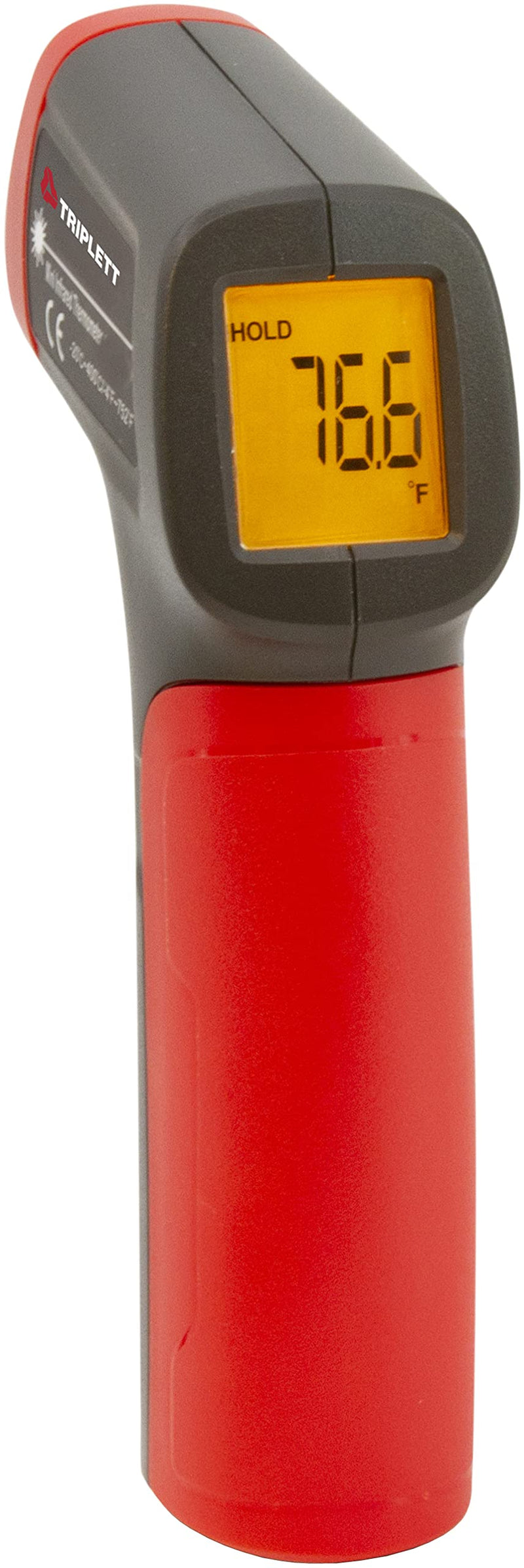 Triplett IRT225 10:1 Non-Contact Mini IR Thermometer, -4 to 752°F (-20 to 400°C)