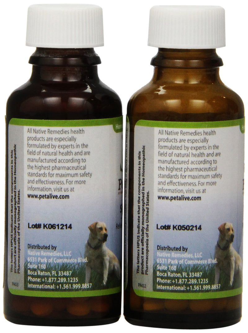 PetAlive Respiratory ComboPack for Pets - All Natural Homeopathic Remedies Relieve Symptoms of Blocked Sinuses, Colds, and Respiratory Irritation in Cats and Dogs - BeesActive Australia