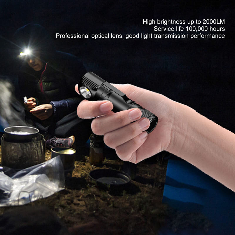 LED Headlamp, Rechargeable Headlamp Outdoor Headlamp Waterproof Detachable USB Magnetic Charging Headlamp for Outdoor - BeesActive Australia