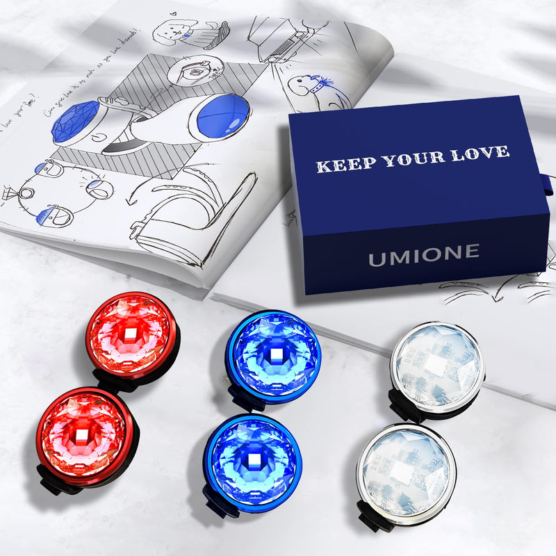 UMIONE PET Light: Waterproof dog light, durable and ideal for night walks (UMIONE-WHITE-01) White - BeesActive Australia