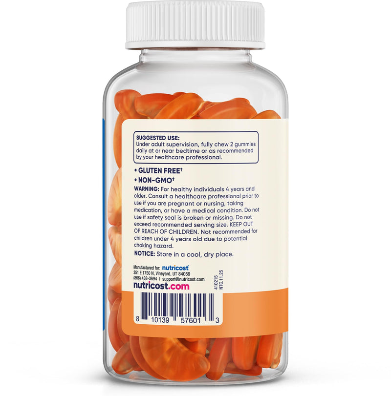 Nutricost Kids Vitamin C Gummies (250mg) 60 Gummies, 30 Servings | Vitamin C for Kids Ages 4+, Natural Flavors, Immune Support Supplement