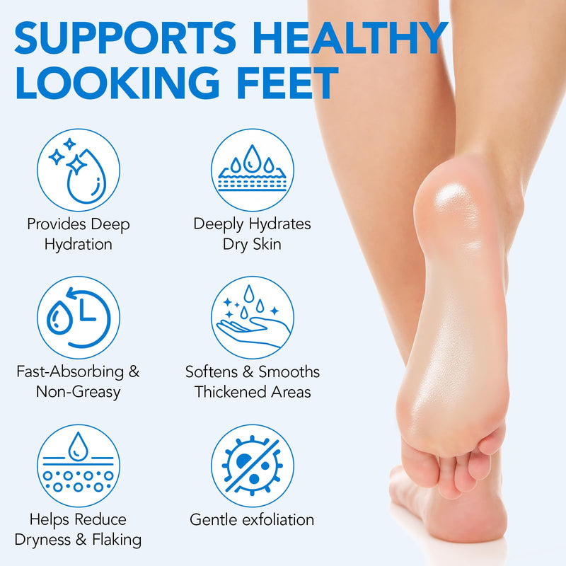 Uruses 3Pack Urea Cream 60% plus Salicylic Acid 2% Urea Foot Care Stick,Foot Cream for Foot Callus Remover, Feet Moisturizer Stick for Dry Cracked Heels, Hands, Knees,Hydrating Heel Balm, Easy To Use - BeesActive Australia