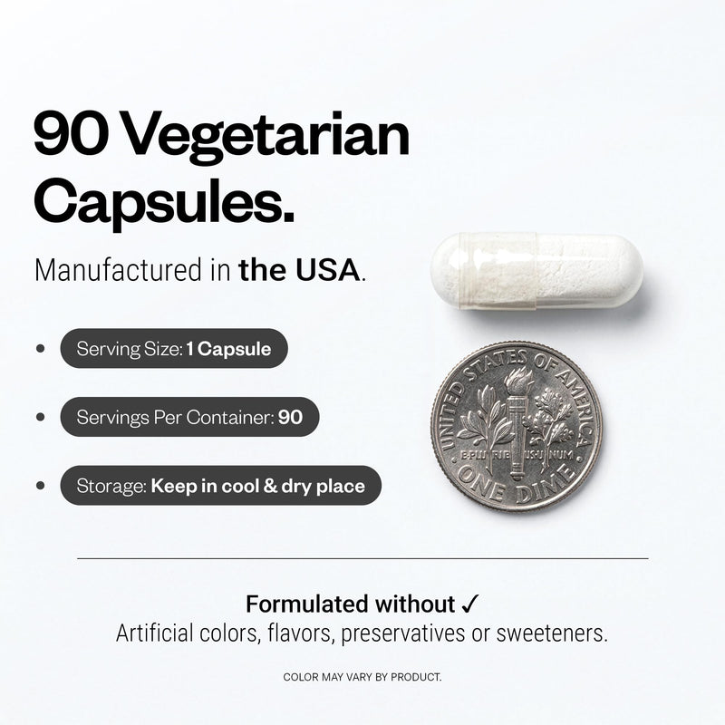 Supersmart - BHT Supplement 300mg per Day - Butylated Hydroxytoluene | Non-GMO & Gluten Free - 90 Vegetarian Capsules