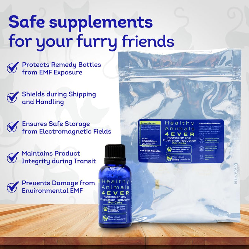 HealthyAnimals4Ever HA4E - Calming Tablets for Stressed and Aggressive Cats - Reduce Cat Aggression & Promote Relaxation - All-Natural, Homeopathic Remedy - 300 Tablets