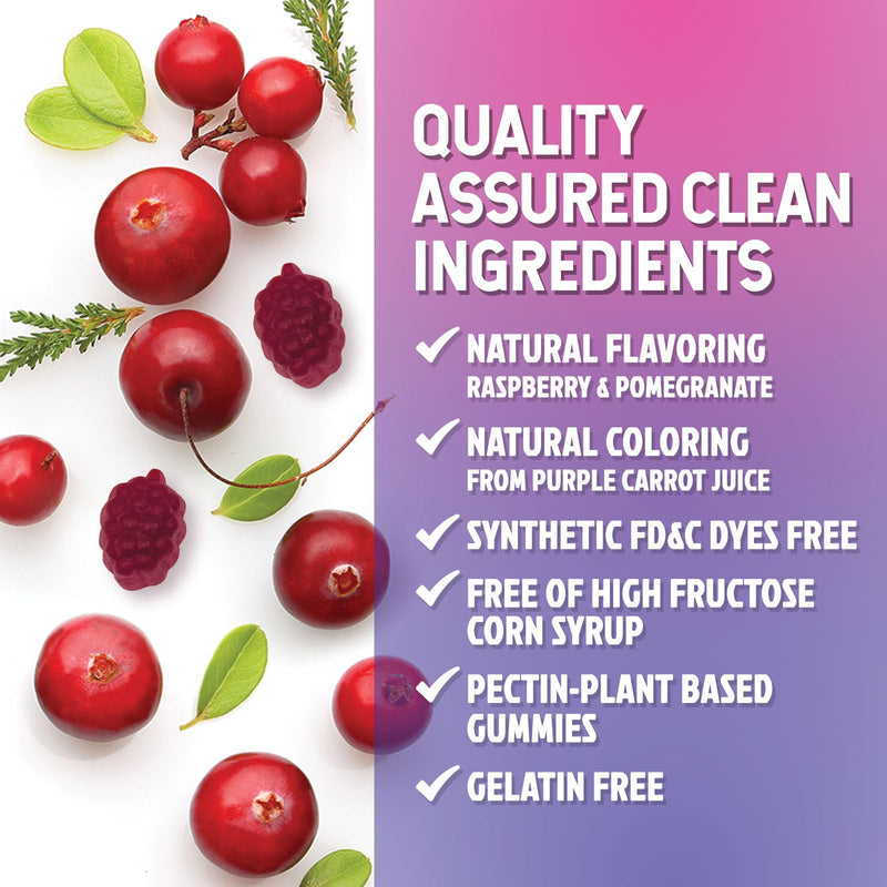 Probiotics for Women Gummies with Cranberry - 6 Premium Strains for PH Balance - Women Probiotics for Digestive Health, Vaginal & Immune Support, Women's Probiotic Feminine Health Gummy - 120 Gummies 120 Count (Pack of 1)