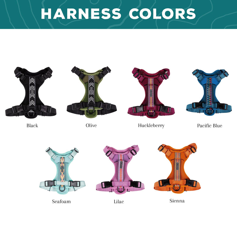Wilderdog Lightweight Dog Harness with Reflective Straps - Large - Sienna - BeesActive Australia