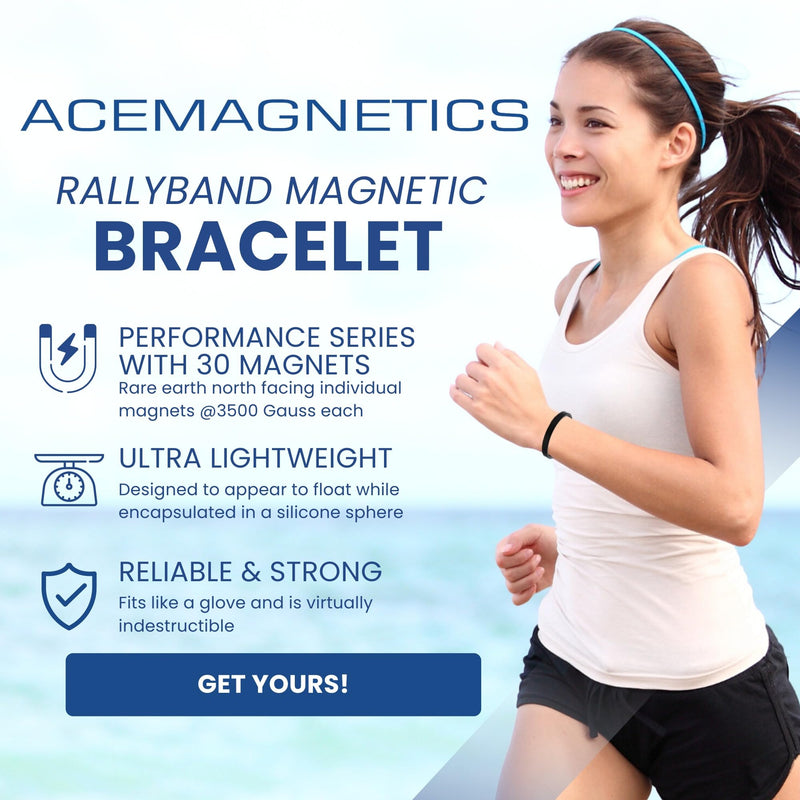 Rally Band 30 Magnet Performance Series. Black Medium (Pack of 1) - BeesActive Australia