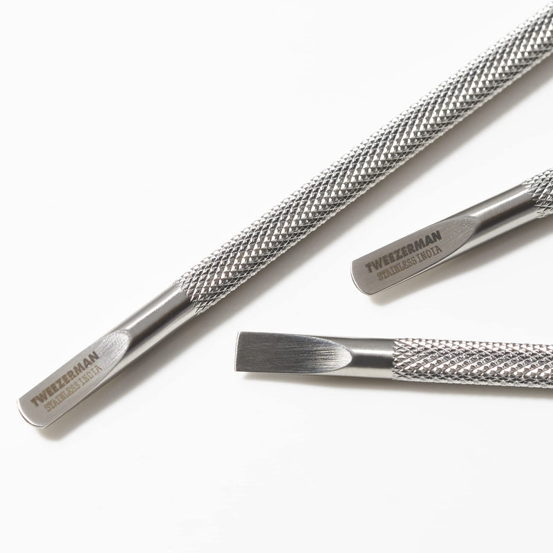 Tweezerman Cuticle Pusher and Nail Cleaner (Stainless Steel) - BeesActive Australia