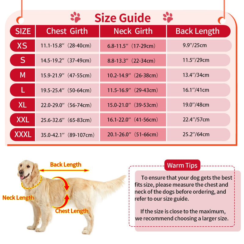 Malier Dog Winter Coat, Reversible Fleece Dog Cold Weather Coats Dog Jacket for Dogs, Windproof Warm Dog Coat Snow Dog Jacket Vest Pet Dog Clothes for Small Medium Large Dogs (Pink, Medium) Pink - BeesActive Australia