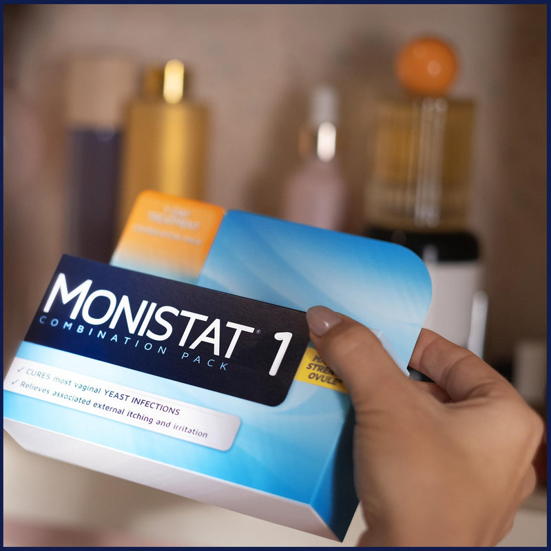 Monistat 1 Day Yeast Infection Treatment for Women, 1 Prefilled Tioconazole Ointment Applicator, 1 Pack 1 Day Tioconazole Ointment - BeesActive Australia