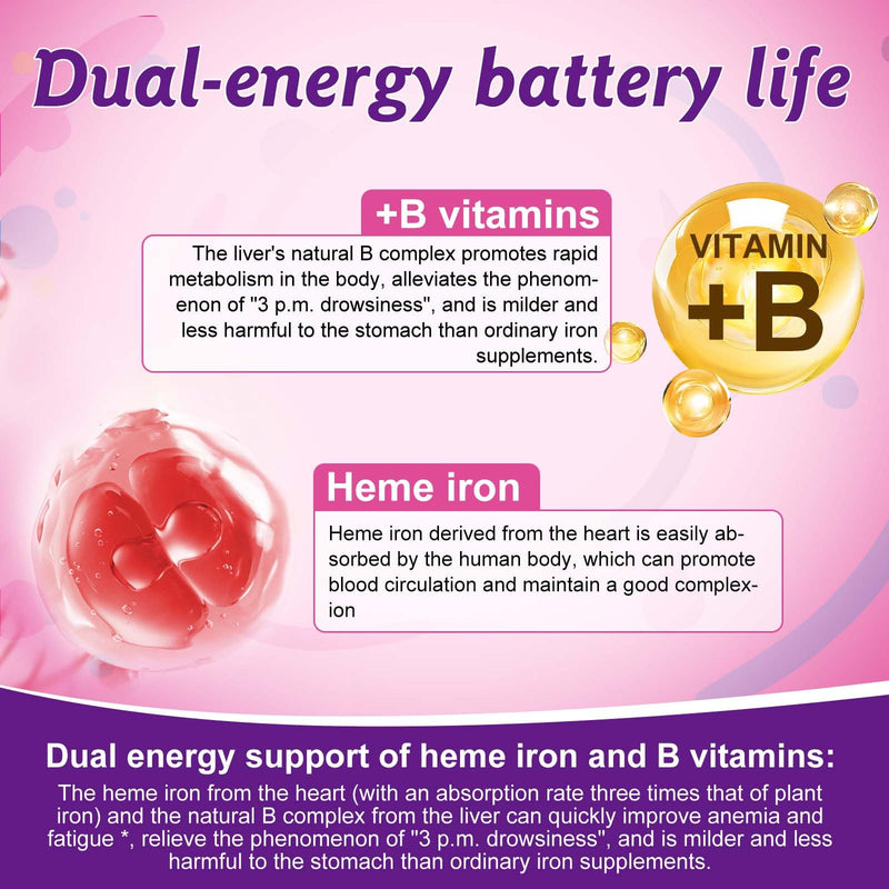 Beef Organ Supplement for Women, Natural Grass Fed Beef Liver Capsules,Supports Feminine Hormone Balance, Menstruation, Immunity, Skin, B12, Energy & Wellness - BeesActive Australia