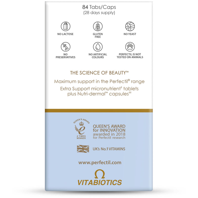 Vitabiotics - Perfectil - Max - 84 Tabs/Caps