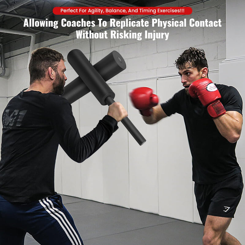 Padded Blocking Guards, Basketball Blocking Sticks, 2 Pack Basketball Pads for Training, Padded Contact Sticks for Football, Boxing, Martial Arts, Lacrosse, MMA
