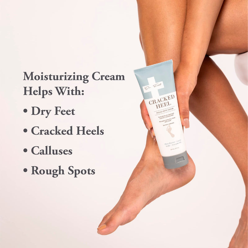 Dr. Foot Cracked Heel Repair Cream 8 Fl Oz - Moisturizing Lotion with Shea Butter & Lactic Acid, Softens Calluses & Dry Skin on Feet 8 Fl Oz (Pack of 1) Cracked Heel Foot Lotion - BeesActive Australia