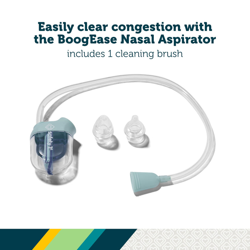 Safety 1st Baby’s 1st SneezyWeezy Kit, BoogEase Nasal Aspirator, 3-in-1 Digital Thermometer, Fuss Free Medspoon, Infant Healthcare Set, Easy-Clean Snot Sucker, Medicine Feeding Spoon - BeesActive Australia