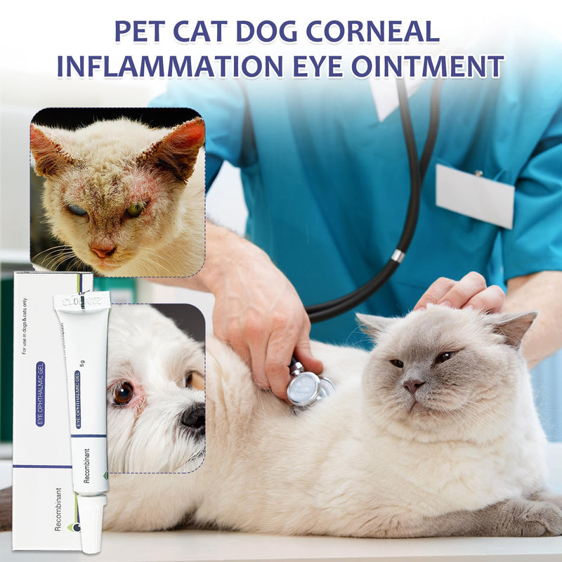 Eye Gel For Cats and Dogs,Soothes, Protects and Moisturizes, Fully Protects Your Pet'S Eyes from Serious Damage