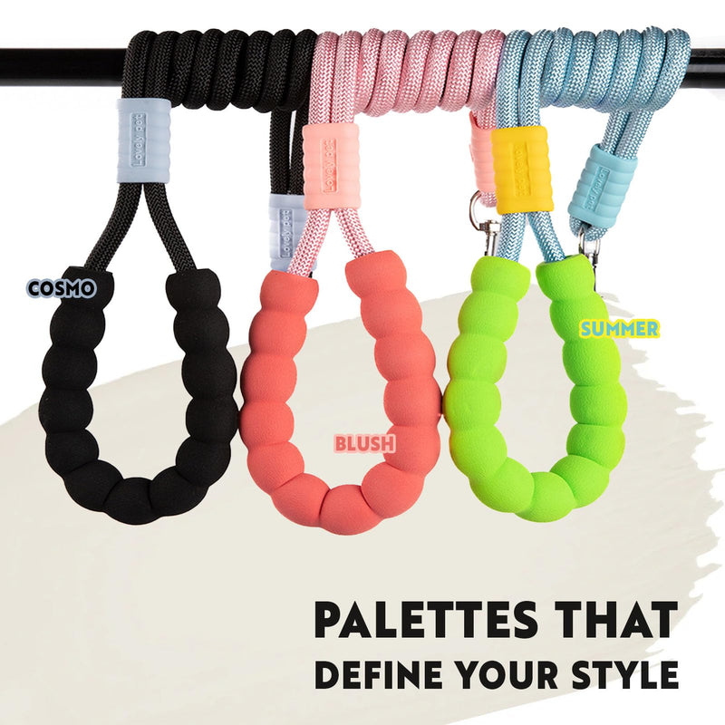 Hands Free Dog Leash for Small Medium Large Dogs, Single or Double Dog Leash with Adjustable Length Split Leads and Padded Handles Summer One Dog