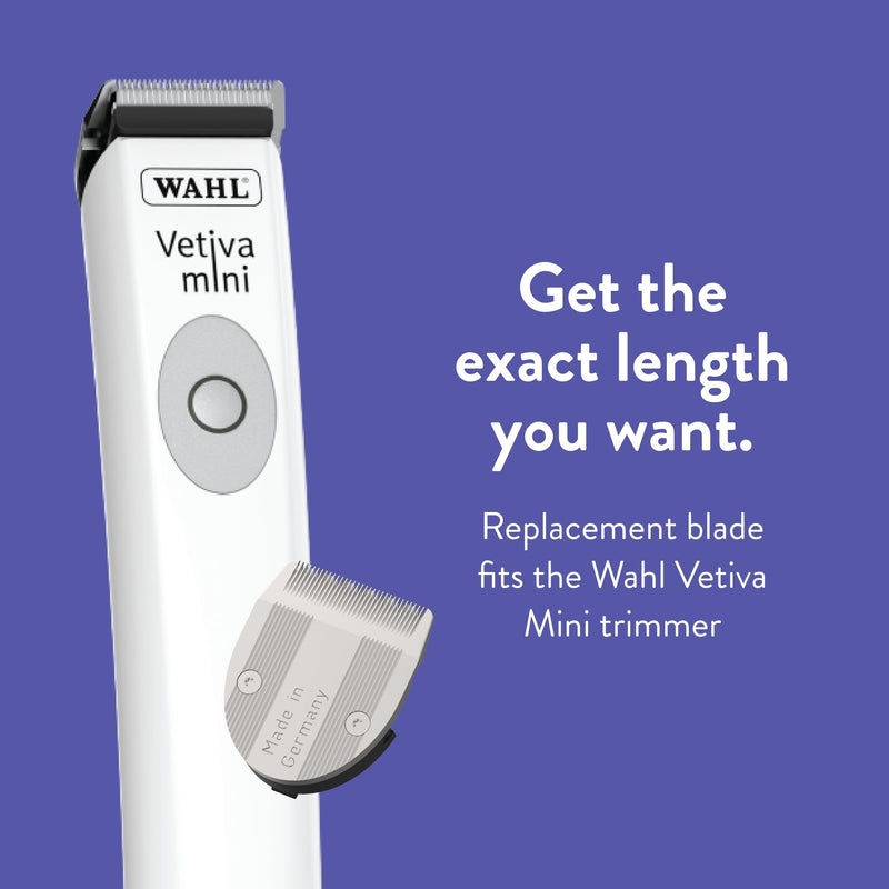 WAHL Professional Animal Vetiva Replacement Blade for The Vetiva Veterinary Mini Trimmer (02168), Silver - BeesActive Australia
