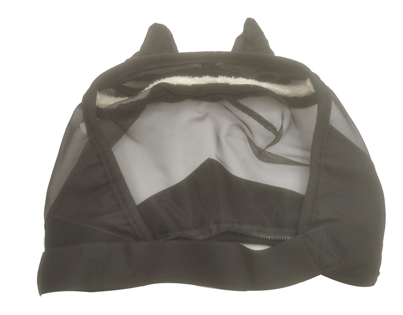 Horse Fly Mask with Ears Long Nose Mesh Full Face with Zipper,Detachable Design Comfort Soft Mesh (COB) COB - BeesActive Australia