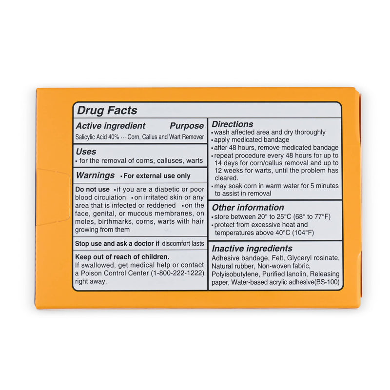 Corn Callus & Wart Remover, Maximum Strength, 2 Pack (16 Patches Total)