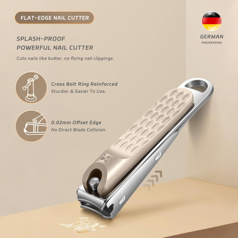 11PCS Manicure Set – Professional 11-in-1 Manicure Pedicure Kit, Premium Stainless Steel Nail Clippers and Grooming Tools with Portable Textured Travel Case, Luxury Gift Set for Woman& Man. 11PCS