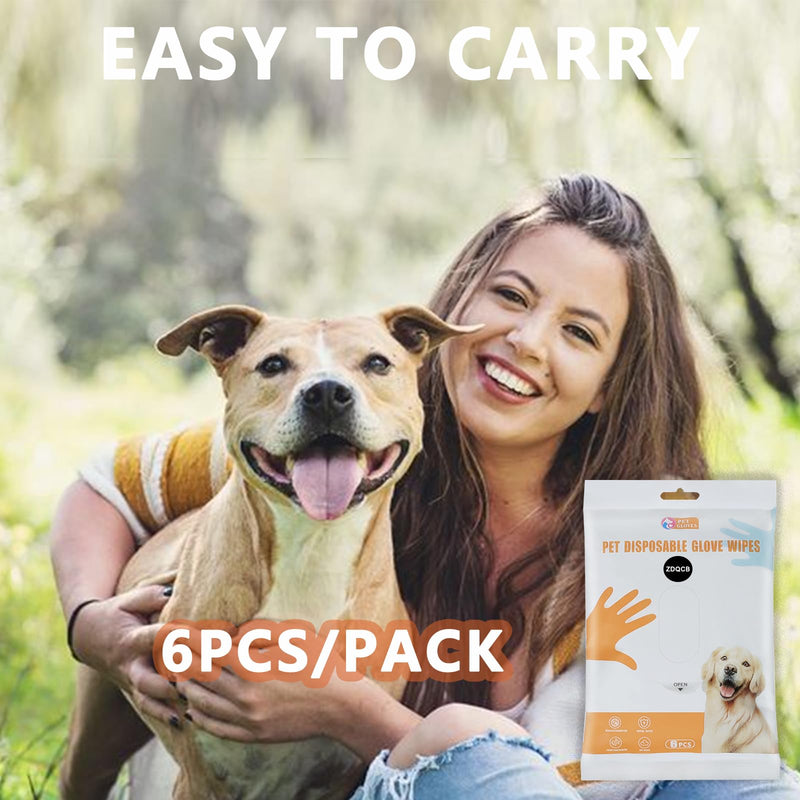 Pet Wipes for Dogs and Cats, Cat Wipes, Dog Wipes, Cleaning, Deodorizing, Hypoallergenic, Cat Wipes, Fur and Butt Cleaning, Pet Grooming Gloves for Dogs, - BeesActive Australia