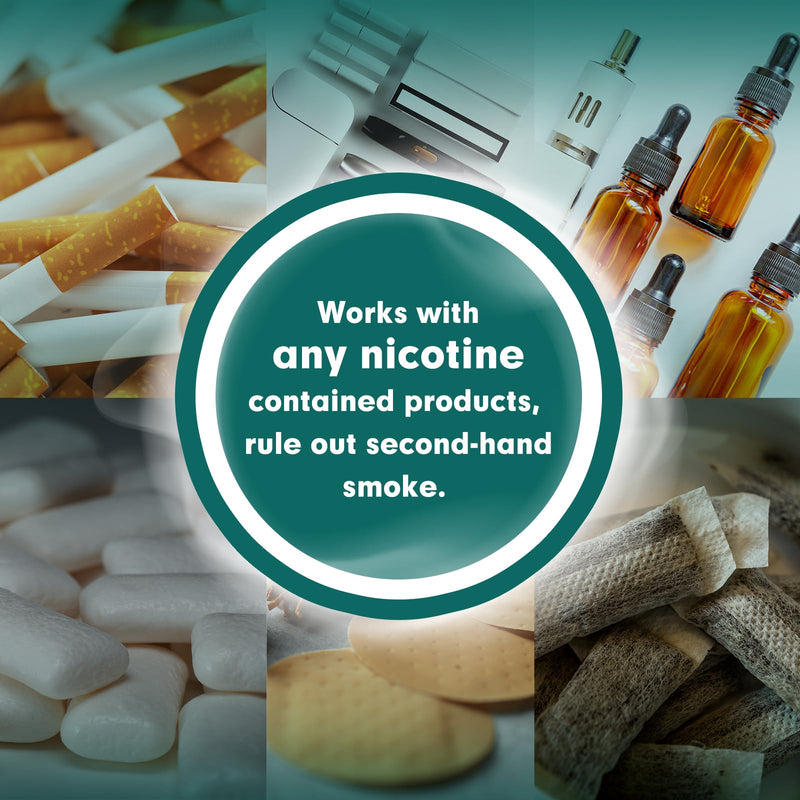 Easy@Home 10 Pack Nicotine Urine Test Strips Kit, Sensitive Rapid Testing Detection 200 ng/mL #ECOT-114 10 Count (Pack of 1)