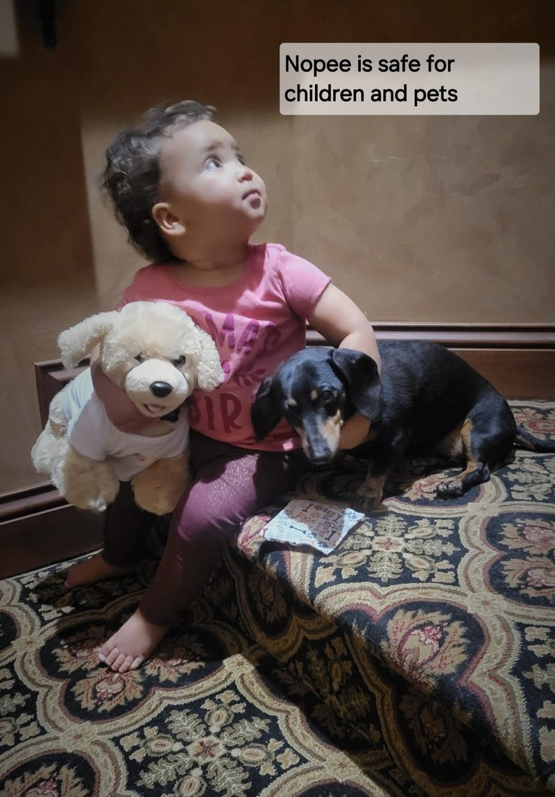 Dog Marking Prevention - Indoor -Permanent - Effective Solution -Stops Dogs from Marking or Peeing - eliminates a Dog's urge to Mark. Put Bag Down and Your Problem is Solved! (Blue (White Paws) - PawsPlanet Australia