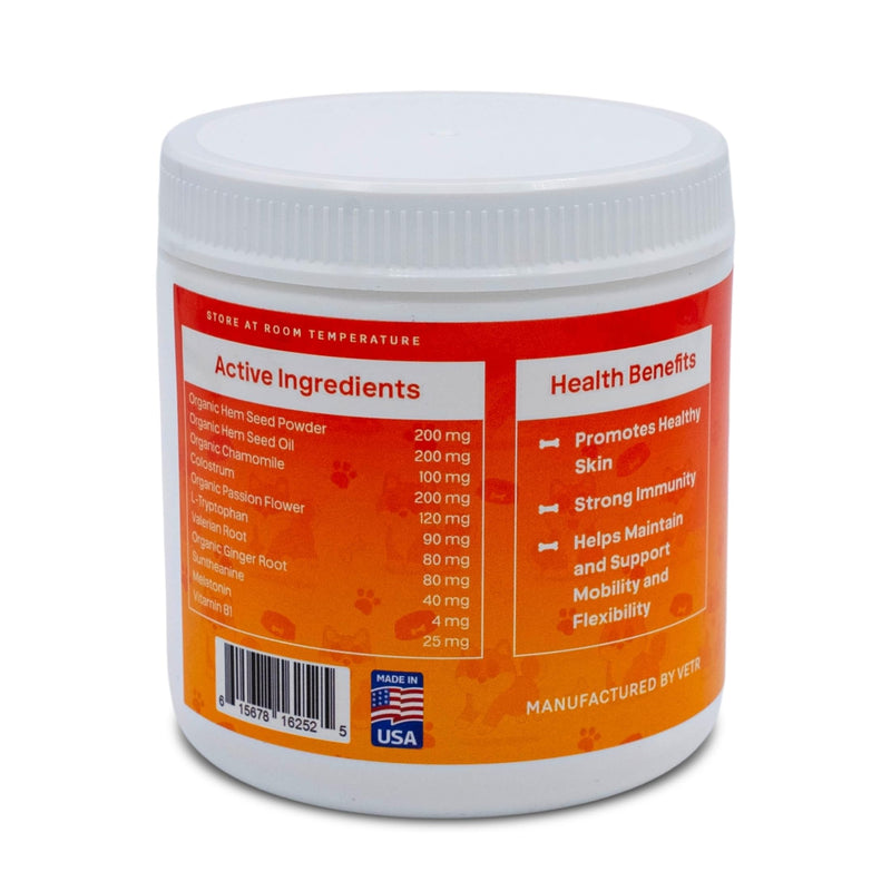 Vetr Dog Multivitamin Treats, 120 Chews Chicken Flavor, Daily Pet Dog Vitamins and Supplements with Glucosamine, Chondroitin, & Probiotics, Hip & Joint, Immune Support, & Digestive Care