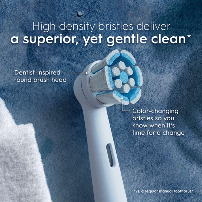 Oral-B iO Series Gentle Care Electric Toothbrush Replacement Brush Heads for an Oral-B Electric Toothbrush, 4 Count, White 1 Count (Pack of 4) - BeesActive Australia