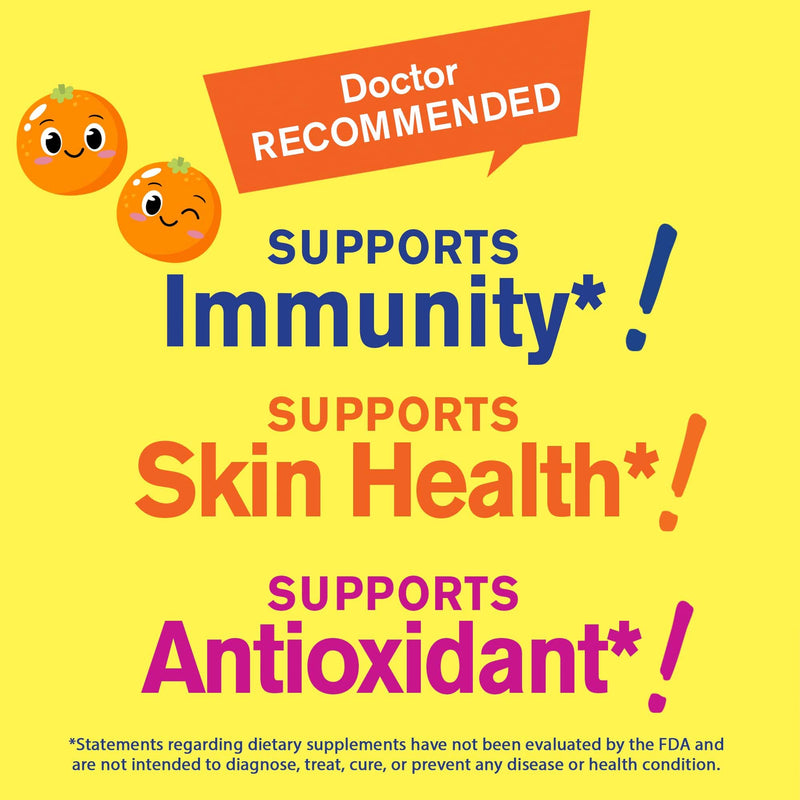 WellYeah Kids Vitamin C Gummies (250mg) - 60 Gummies (Pack of 2) 60 Count (Pack of 2)