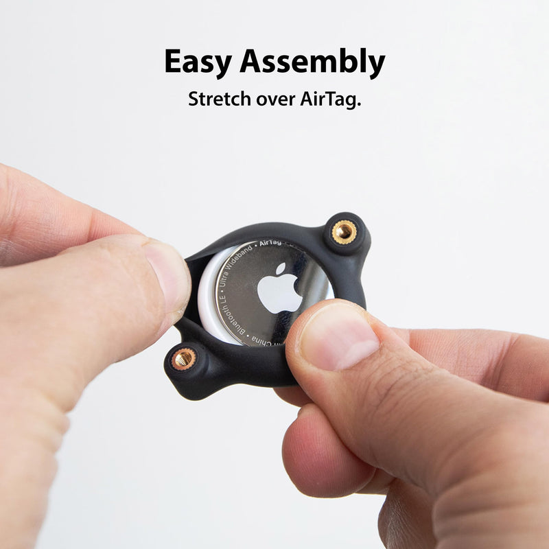 TagVault™ AirTag Cat Collar Mount (2 Pack) - The Secure AirTag Collar Holder | Doesn't Dangle, Great for Small Dogs Too, | Elevation Lab 2 Pack - BeesActive Australia
