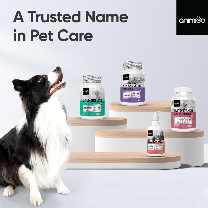 Probiotics for Dogs - Added Prebiotics & Digestive Enzymes - Dog Probiotics for Gut Health, Allergies & Immunity Breeds - Dog Digestive Supplements - 120 'Split & Pour' Capsules