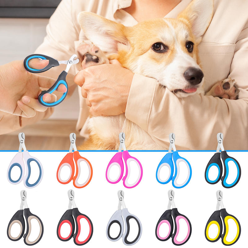 Lemecima 20 Pcs Cat Nail Clipper Bulk Kitten Claw Trimmer Pet Nail Cutter Claw Care for Cats, Kittens, Bunny, Puppy, Rabbit, Gatos, and More - BeesActive Australia