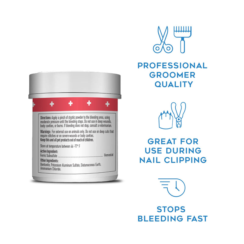 DOGSWELL Remedy+Recovery Styptic Blood Stopper Powder for Dogs & Cats (1.5 oz) and Remedy+Recovery Wound & Infection Medication for Dogs Stopper Powder + Infection Medication - BeesActive Australia