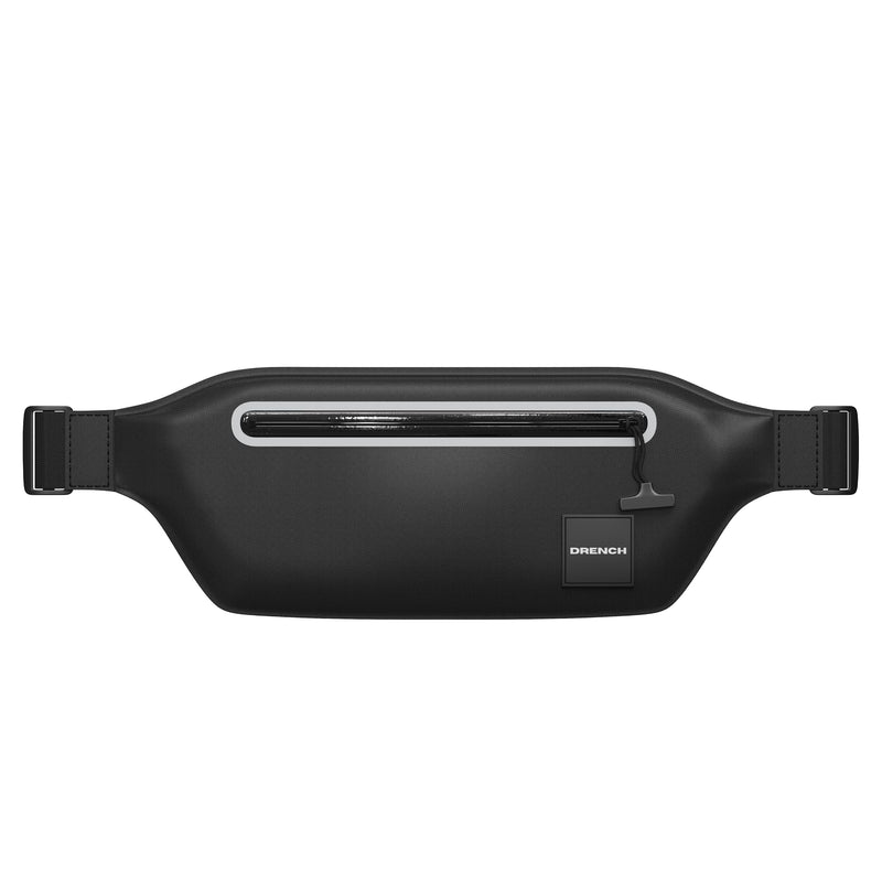 Drench 100% Underwater Waterproof Fanny Pack. Waist Pack. Submersible Waterproof Phone Pouch. Dry Bag for Swimming, Boating, SUP & Snorkelling. Underwater Phone case. Floating Belt Bag Black Fanny Pack - BeesActive Australia