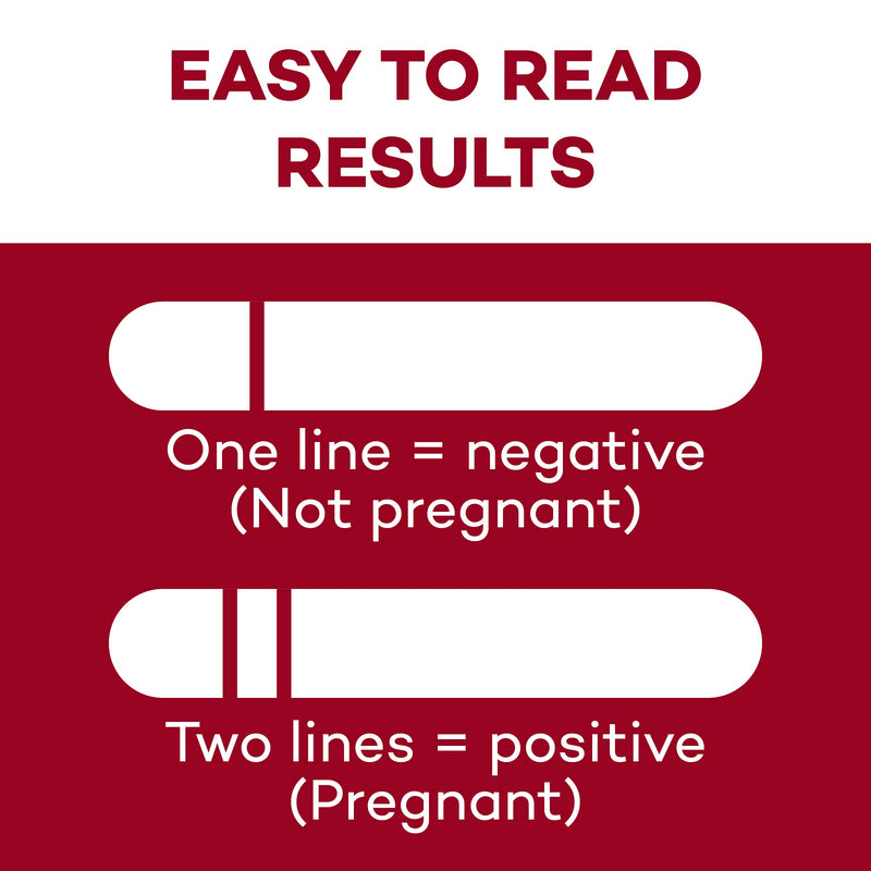 Dealmed HCG Urine Cassette Pregnancy Test, 25 Count, HCG Pregnancy Tests with Disposable Pipettes, Early Detection Pregnancy Test Kit 25 Count (Pack of 1) - BeesActive Australia