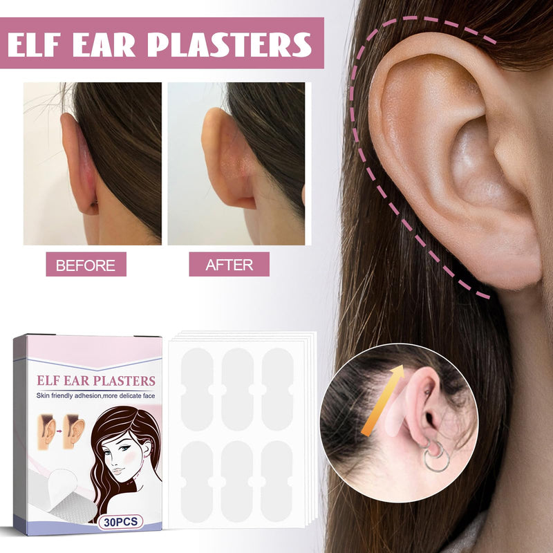 30 Pieces EIf Ear Patches Stickers For Elf Ears, Ear Corrector Cosmetic Hidden Elf Ear Stickers, Ear Patch Corrector For Ear Protrusion