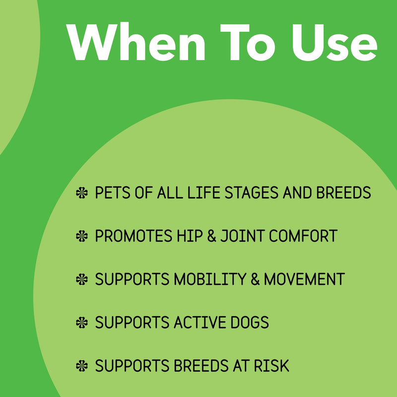 InClover Connectin Hip and Joint Supplement for Dogs. Combines Glucosamine, Chondroitin and Hyaluronic Acid with Herbs for Comfort and Mobility Powder 12oz. - BeesActive Australia