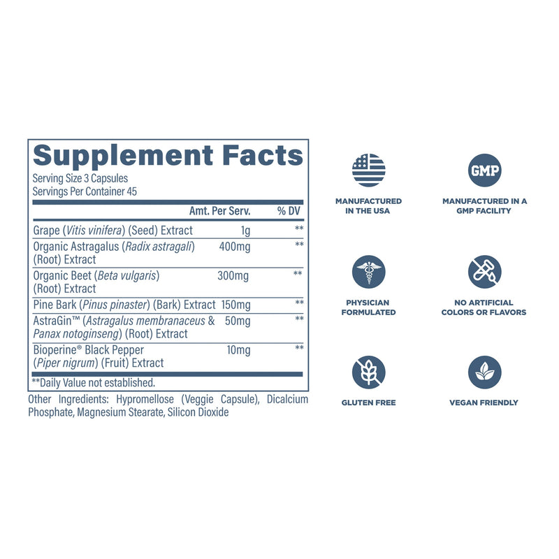 Revive MD Kidney Support Supplement for Men & Women – Kidney Cleanse & Detox Capsules for Overall Health & Function – Vegan-Friendly, Gluten-Free & Soy-Free (135 Vegetarian Capsules, 45 Servings)