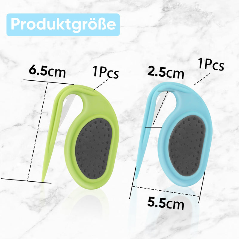 Pack of 2 knot comb tool detangling knife cat hair removal tool massage comb for cats combs portable pet comb for pets for removing hair from your pet's body - BeesActive Australia