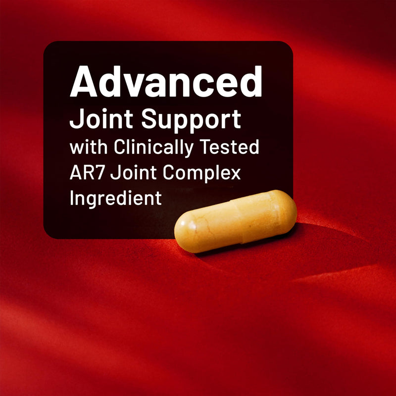 NatureWise Advanced Joint Supplement with Clinically Tested AR7 Joint Complex Ingredient - Comfort & Flexibility Support - Non-GMO, USA Manufactured - 90 Capsules[30-Day Supply]