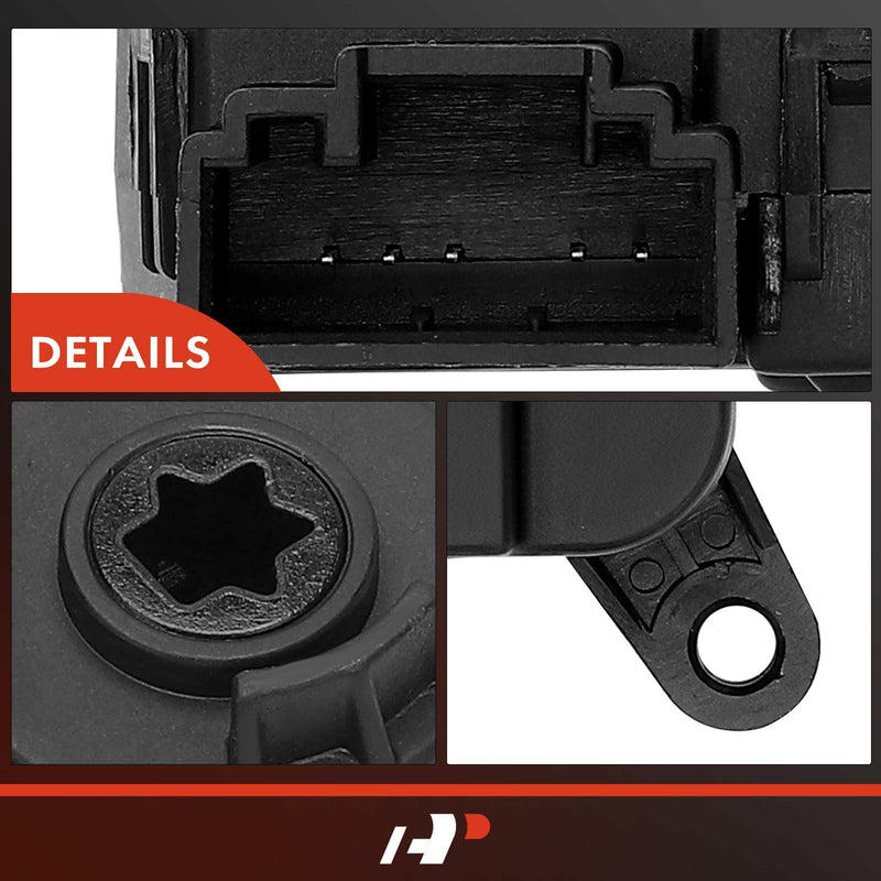 A-Premium HVAC Heater Blend Door Actuator Compatible with Jeep Compass 2019-2021, Renegade 2015-2023 & Fiat 500 2016-2016, 500X 2016-2022, 500L 2016-2016
