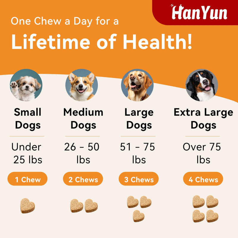 BSLVWG 9-in-1 Dog Multivitamins Chewable,100 Count Dog Vitamins and Supplements Hip & Joint, Pet Immune Support, Skin & Coat, Gut & Heart Health - Senior & Puppy Multivitamin Pet Supplement