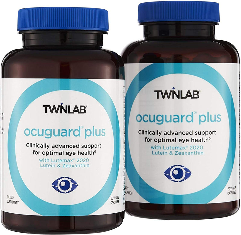 Twinlab Ocuguard Plus - Eye Supplement with Zinc, Vitamin A, C & D - 60 Veggie Capsules 60 Count (Pack of 1)