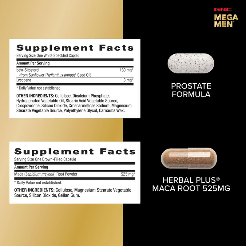 GNC Mega Men Performance and Vitality Vitapak Program for Men, Convenient Complete Nutrition, 5 Products in 1 Pack, Circulation, Blood Flow, Stronger Drive - New & Improved - 30 Packs Old Version