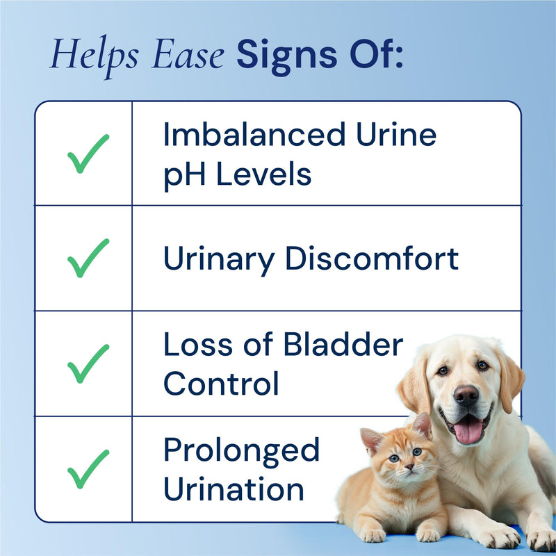Cat & Dog UTI Treatment - UTI Medicine & Urinary Tract Infection Treatment for Pets - Kidney Support - Bladder Control for Dogs Incontinence - Cat UTI Remedy - Cranberry Supplement - US Made - 2fl.oz UTI Supplement - PawsPlanet Australia