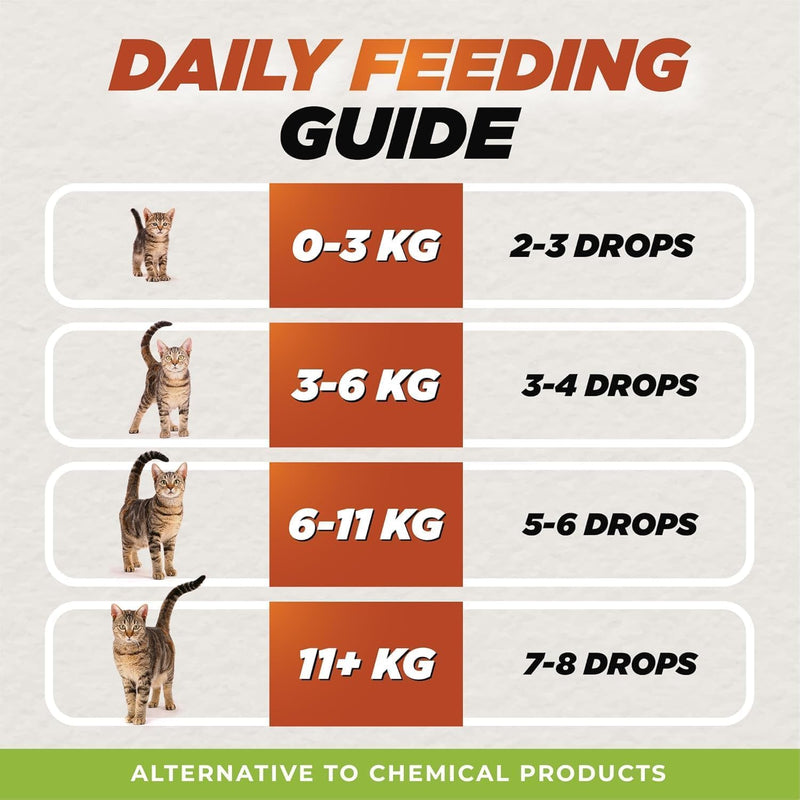 Natural Gut Support for Cats + Neck Drops for Cats